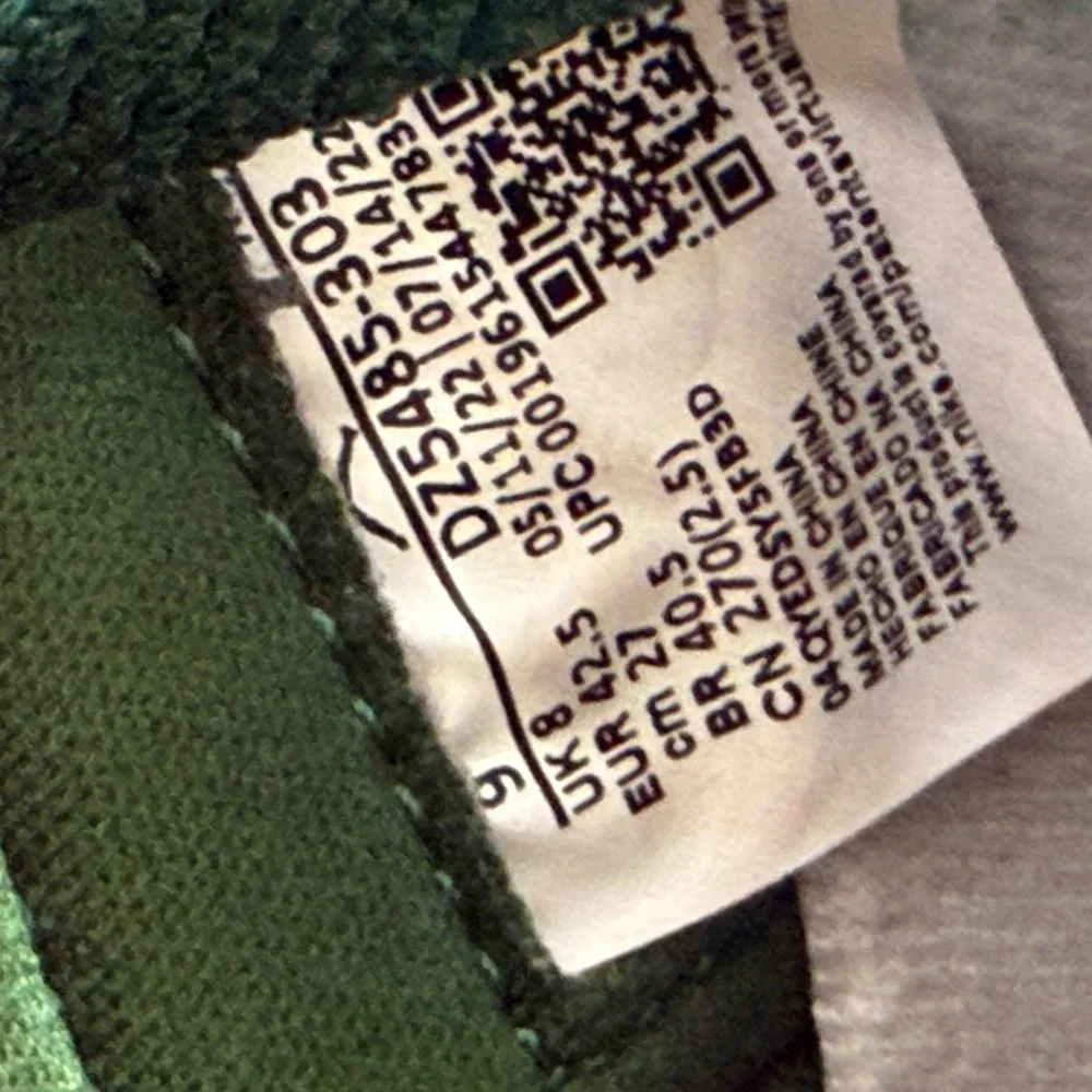 Size 9 Nike Air Jordan 1 Retro High OG Mens Gorge Green Good DZ5485-303 Sneaker